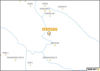 map of Irandou