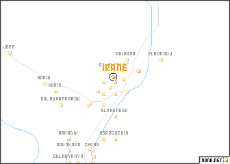 map of Irane