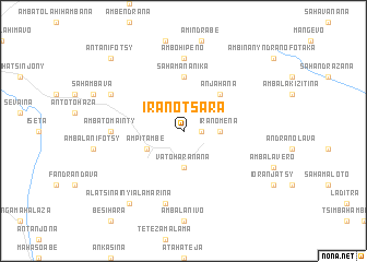 map of Iranotsara