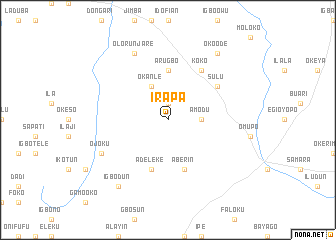 map of Irapa