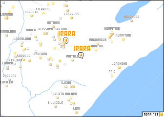 map of Irara