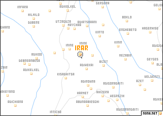 map of Irar