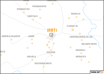 map of Irati
