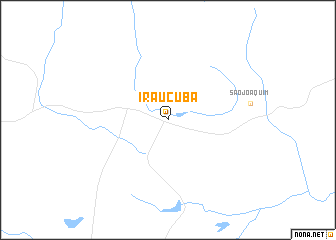 map of Irauçuba