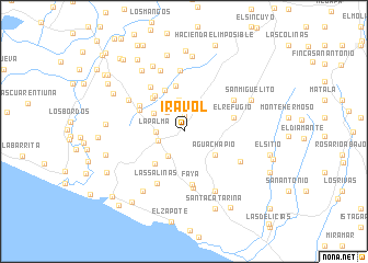 map of Iravol