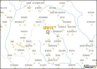 map of Iraye