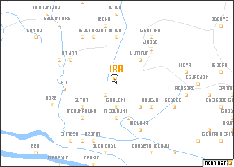 map of Ira