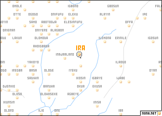 map of Ira