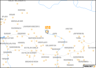 map of Īrā