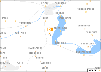 map of Ira