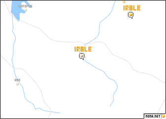 map of Irble