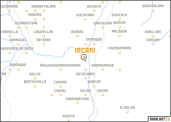 map of Ircani