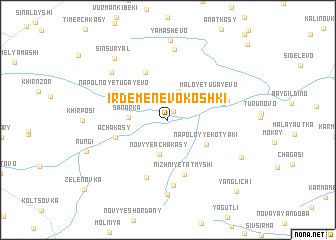 map of Irdemenevo-Koshki