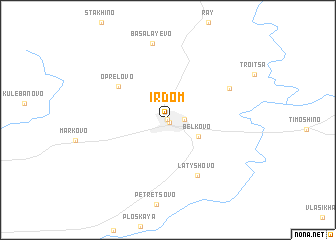 map of Irdom