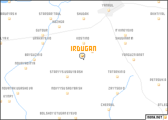 map of Irdugan
