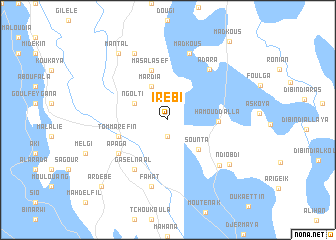 map of Irébi