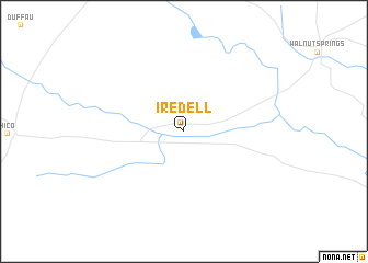 map of Iredell