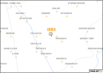 map of Irek