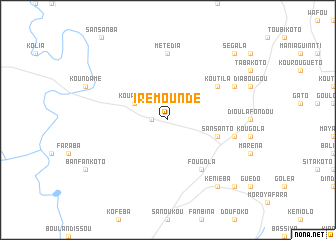 map of Irémoundé