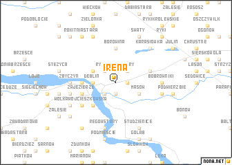 map of Irena