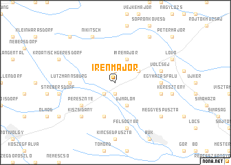 map of Irénmajor