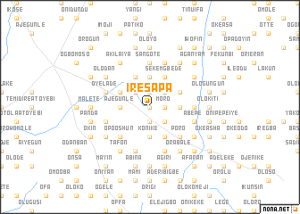 map of Iresa Pa