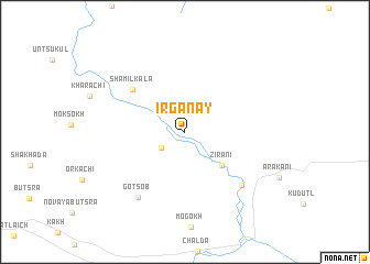 map of Irganay