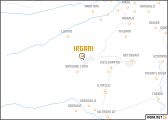 map of Irgani