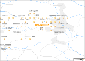 map of ‘Ir Gannim