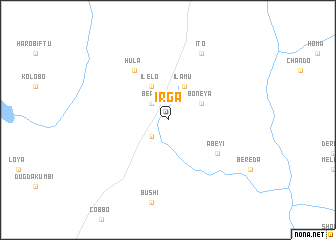 map of Irga