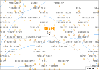 map of Irhefri