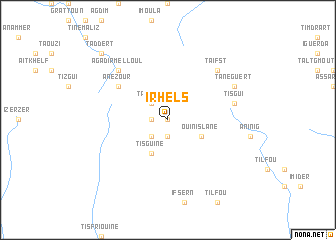 map of Irhels