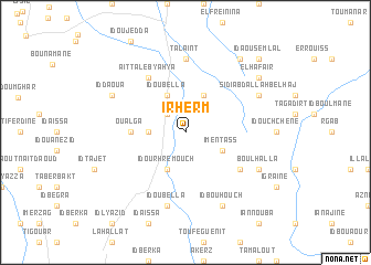 map of Irherm