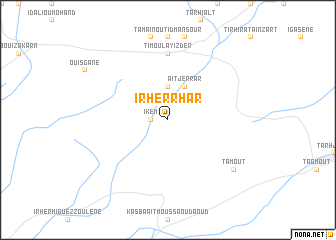 map of Irherrhar