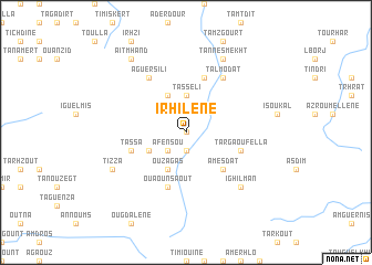 map of Irhilene