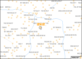 map of Irhir