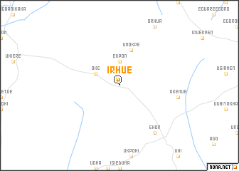 map of Irhue