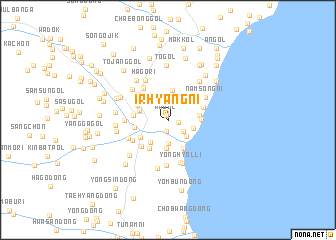 map of Irhyang-ni