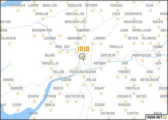 map of Iria