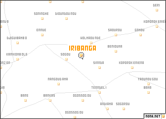 map of Iribanga