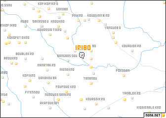 map of Iribo