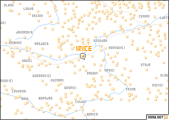 map of Iriće