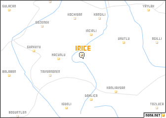 map of İrice
