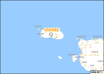map of Iriemae