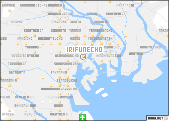 map of Irifunechō