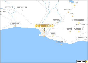 map of Irifunechō
