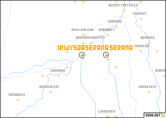 map of Irijy-Soaserana