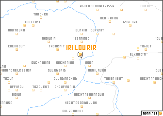 map of Iril Ourir