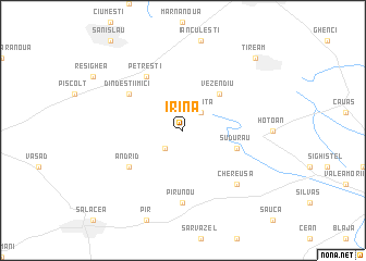 map of Irina