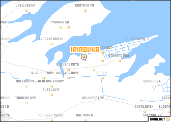 map of Irinovka